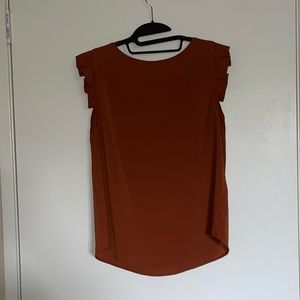 Burnt Orange Blouse